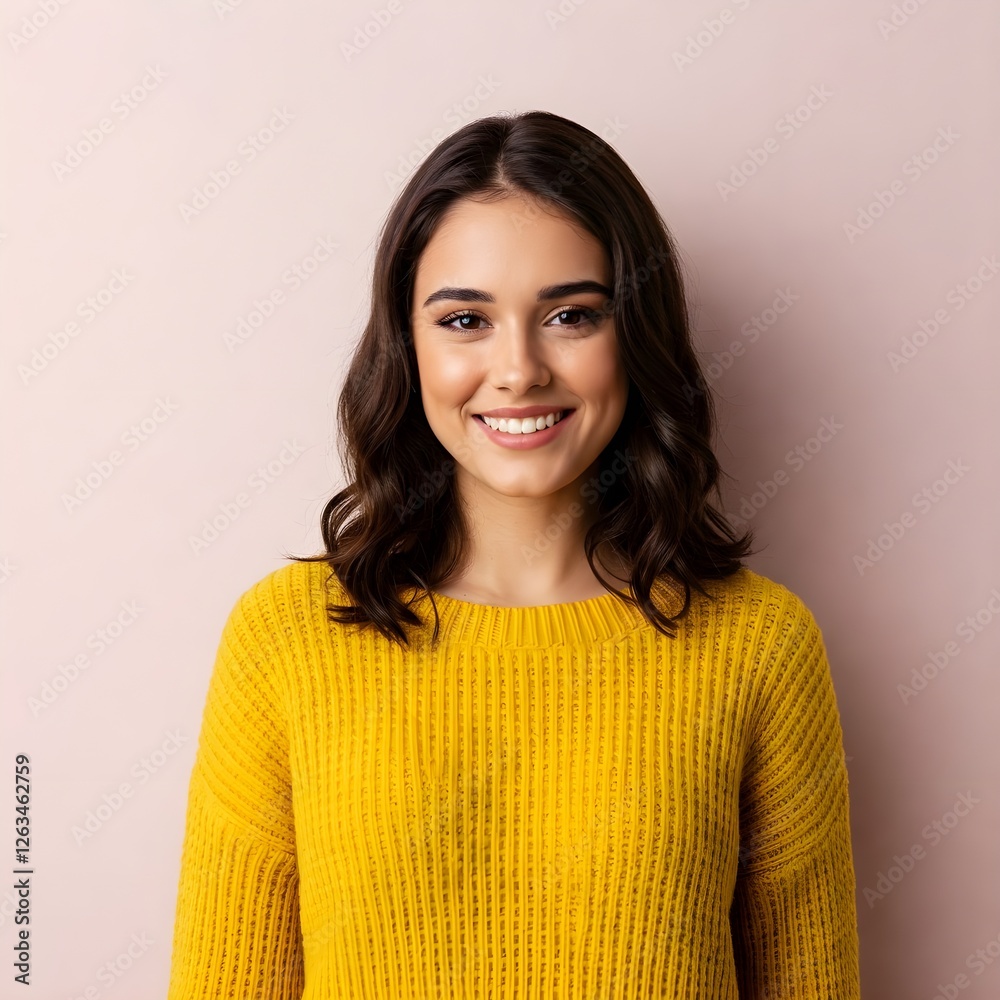 Fototapeta premium young woman smiling