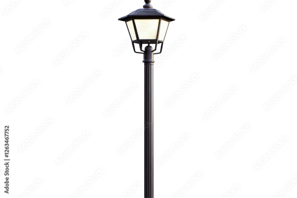 street lamp isolated on white street lamp isolated on white