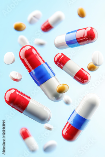 Exploring the Vibrant World of Pharmaceuticals: Capsulated Remedies for Modern Health Solutions photo