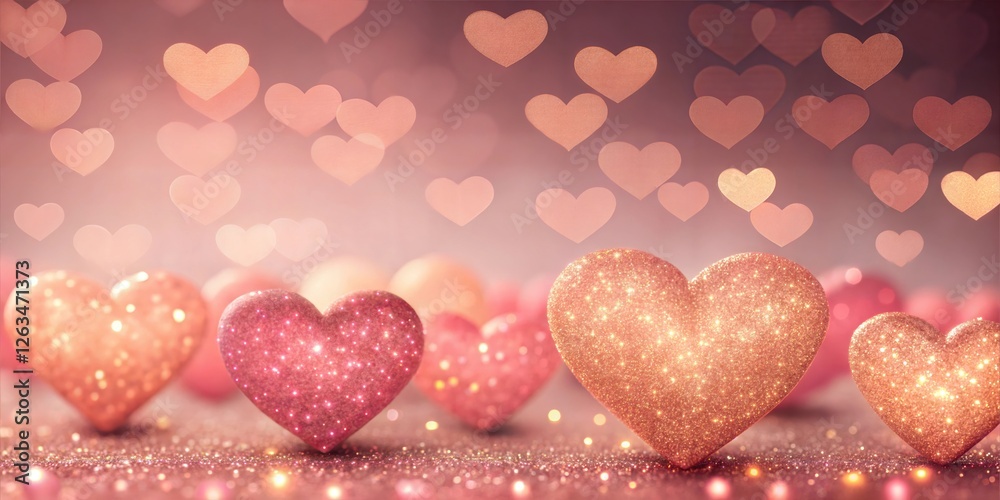 Obraz premium Trendy Love & Heart Graphics – Perfect for Valentines, Romance, Posters & Graphic Design