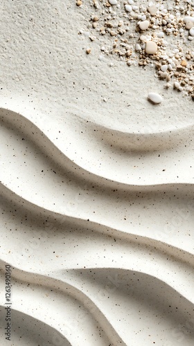 Textured sand waves, beach aesthetic, decorative background