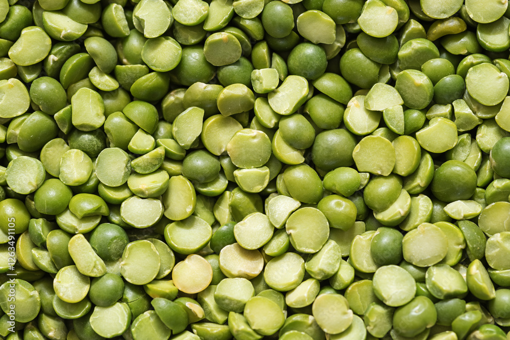 Green Split Pea Macro Background Texture Green Split Pea Macro Background Texture