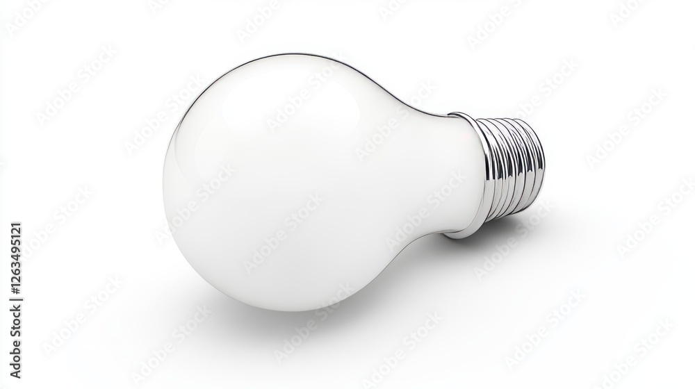 business icon in form lamp on white background business icon in form lamp on white background