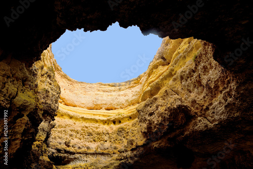 The Algarve Rocks Formation is a unique and stunning natural wonder located in the coastal town of Porches Portugal