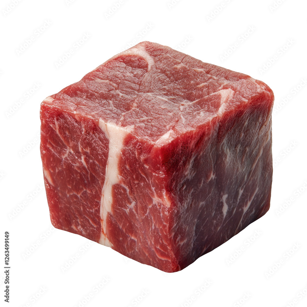 piece of raw meat piece of raw meat
