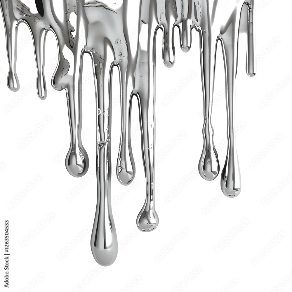 Dripping Silver