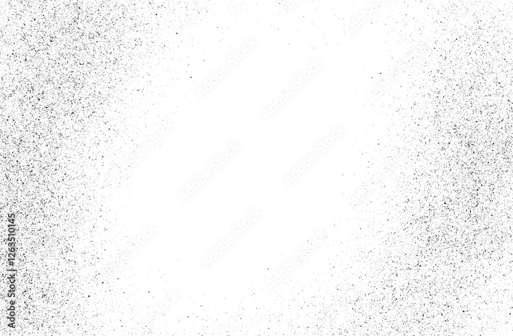 Obraz premium Black Ink Splash with Grunge Effect and Fine Details on a Light Surface