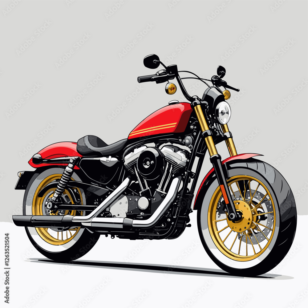 unique and cool motorcycle vector unique and cool motorcycle vector