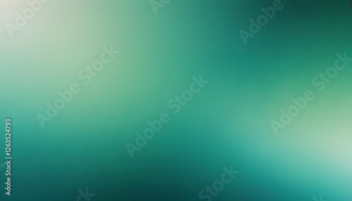 Smooth green teal gradient texture with a hint of graininess