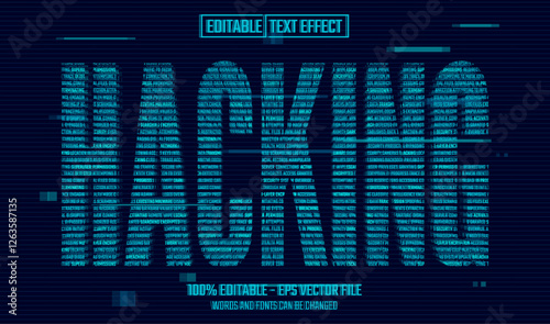 hacking editable text effect