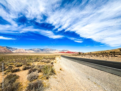 road in the desert