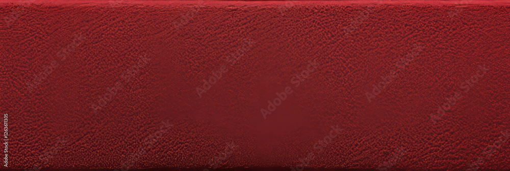 Fototapeta premium Crimson red suede background with smooth texture and dark shadows for artistic designs
