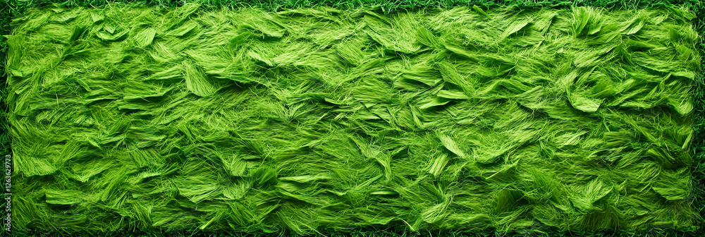 Bright green lawn with perfectly manicured texture and vibrant color in sunny daylight Bright green lawn with perfectly manicured texture and vibrant color in sunny daylight