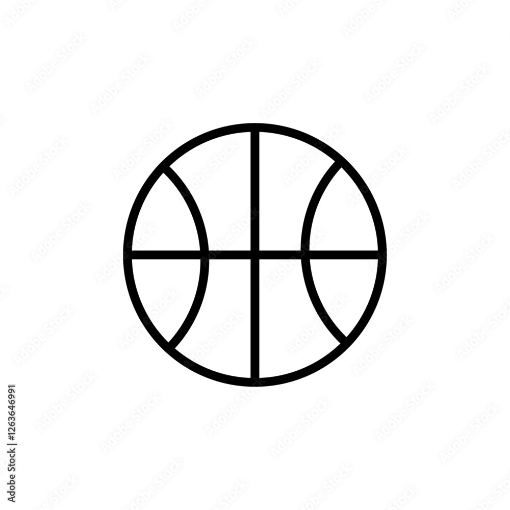 basket ball iconVector illustration in black basket ball iconVector illustration in black