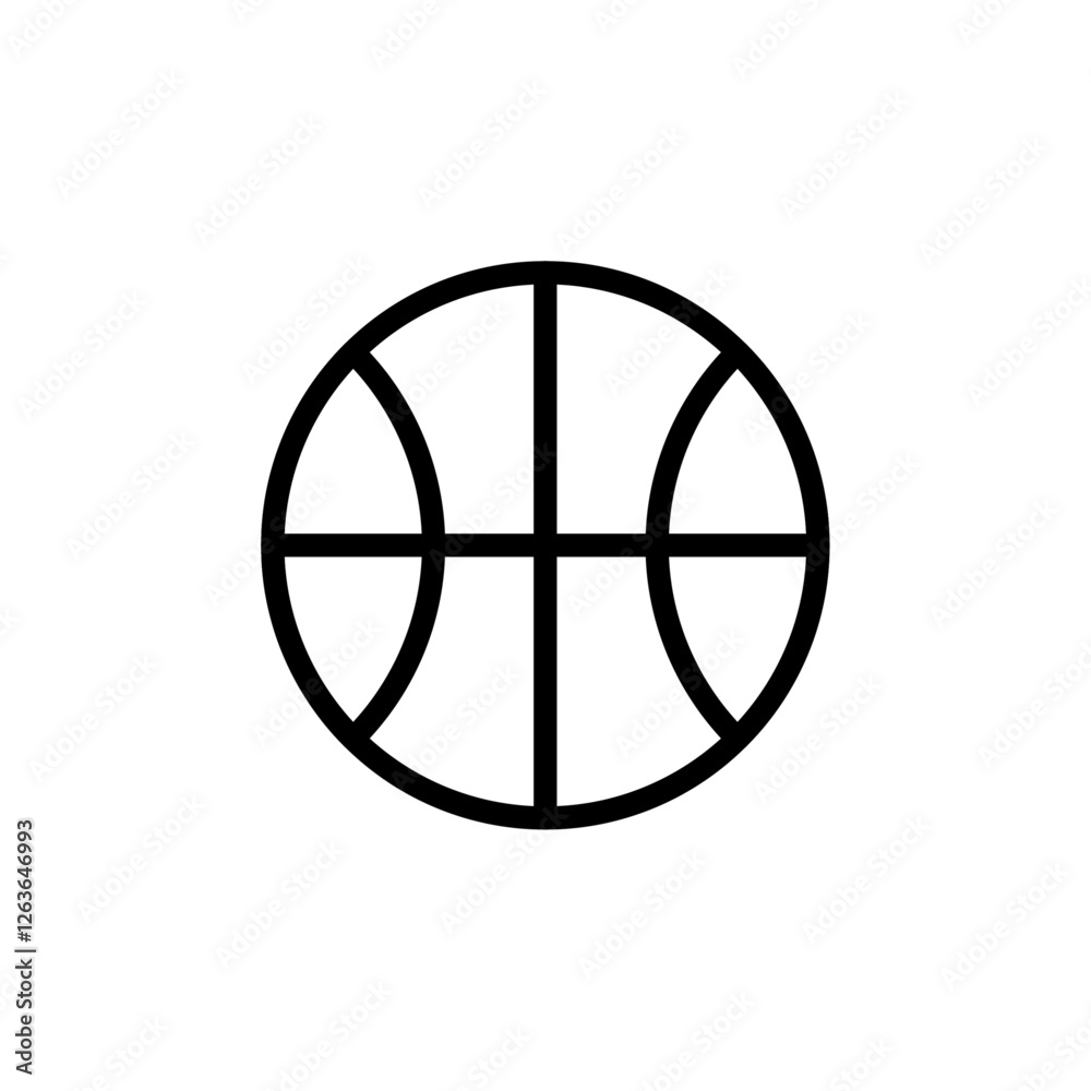 basketball iconVector illustration in black basketball iconVector illustration in black