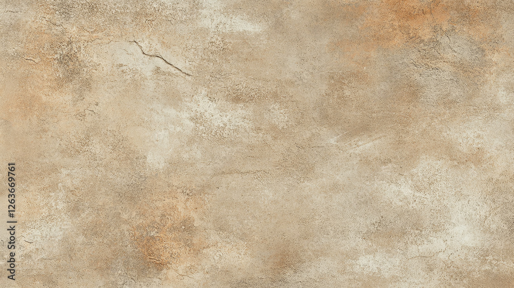 Fototapeta premium Worn concrete surface with weathering stains and gradient shading creates a soft texture