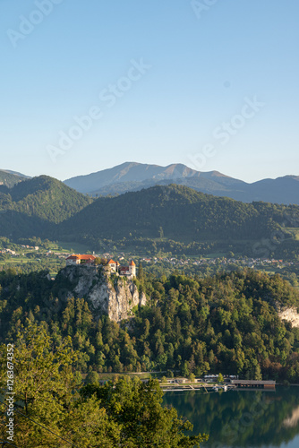 View of Bled castle