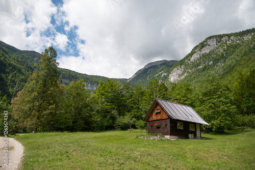 Hut in the Slovenian Apls