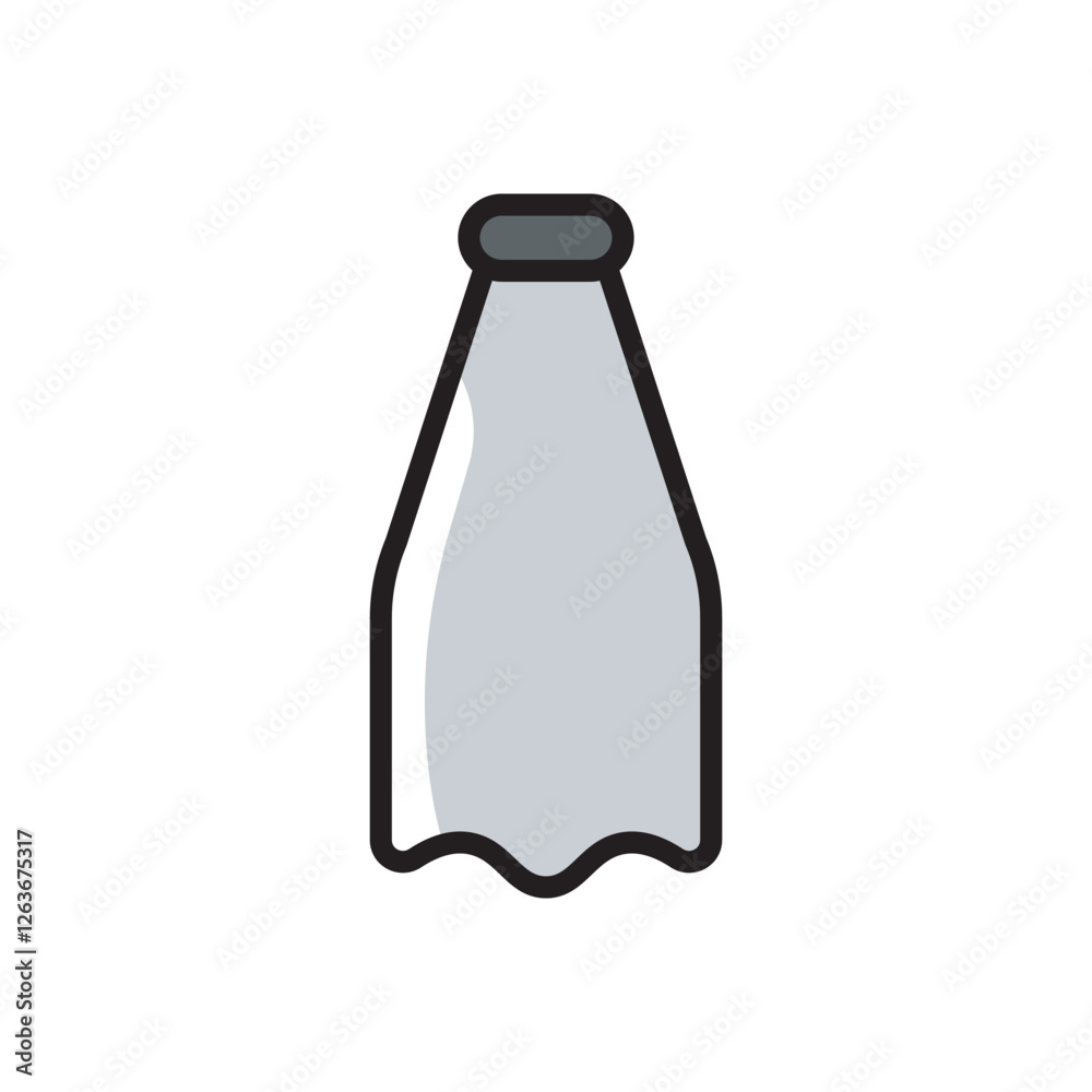 bottle of water vector design illustration. bottle of water vector design illustration.
