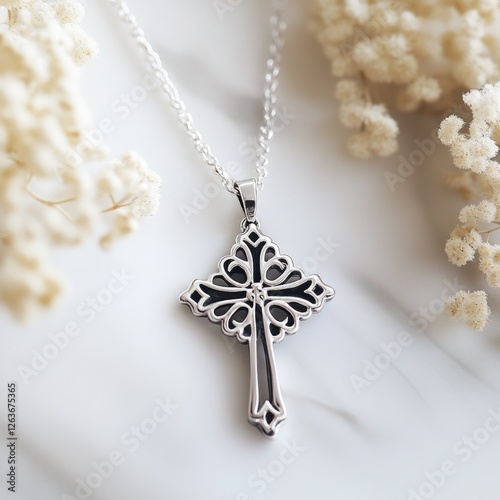 Celtic Cross Necklace photo