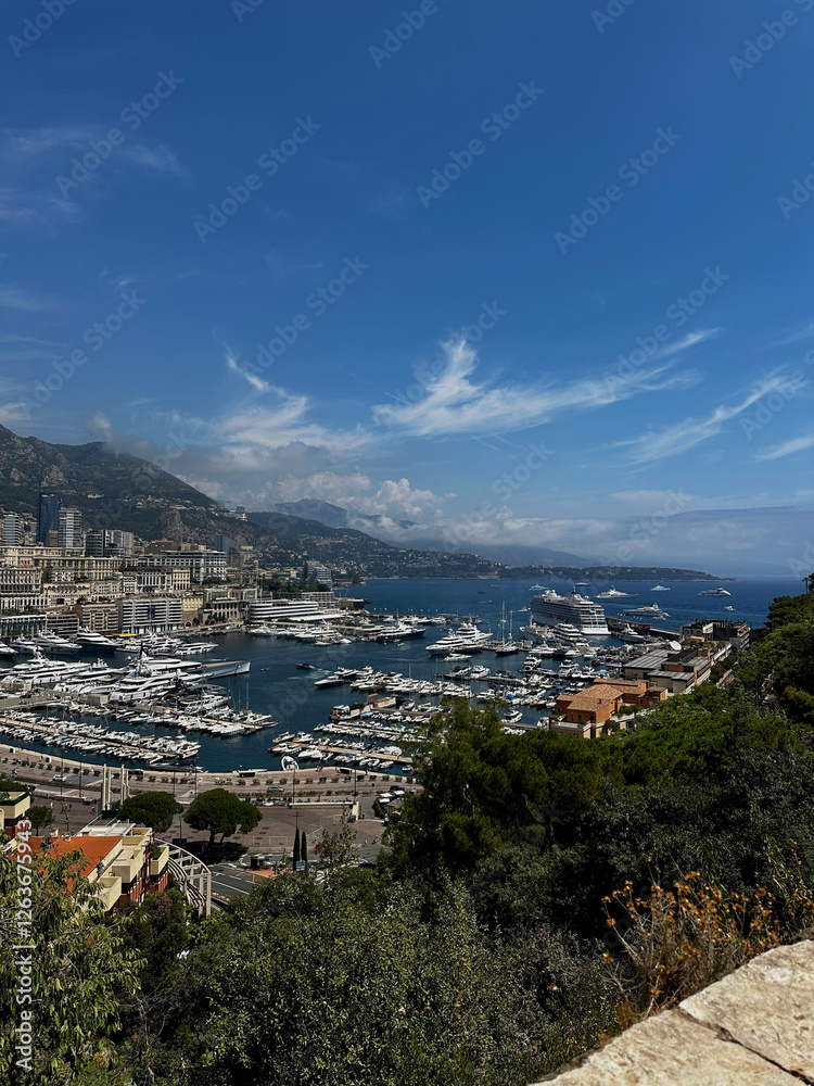 Fototapeta premium View of monaco