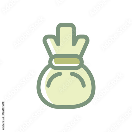 Vector illustration of dimsum flat icon. Cute illustration chinese food vector flat icon. 