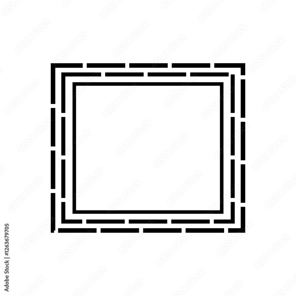 Square frame clip art design on plain white transparent isolated background for card, shirt, hoodie, sweatshirt, apparel, tag, mug, icon, poster or badge Square frame clip art design on plain white transparent isolated background for card, shirt, hoodie, sweatshirt, apparel, tag, mug, icon, poster or badge