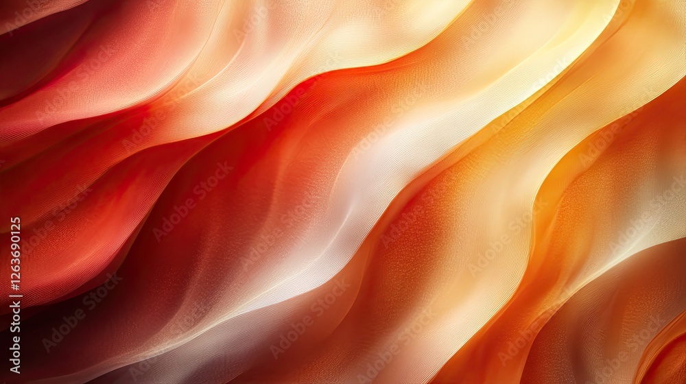 Obraz premium Abstract, flowing fabric, vibrant colors, dynamic textures, use in design backgrounds