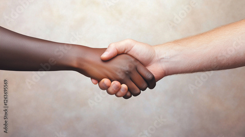 Intertwined Hands Symbolizing Unity and Connection photo