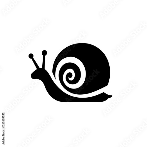 snail logo animal nature icon design symbol