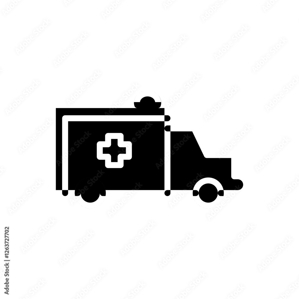 Fototapeta premium icon ambulance