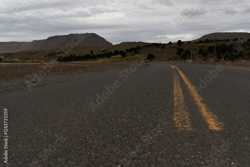 camino en la ruta