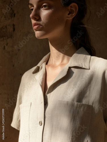 portrait of a young woman