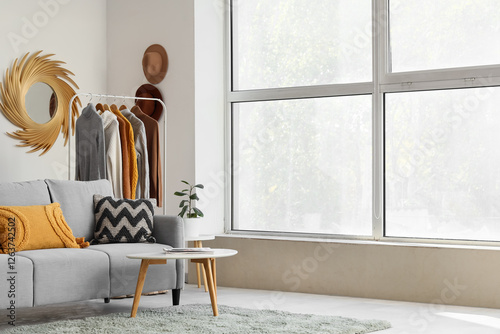 Interior of living room wit...