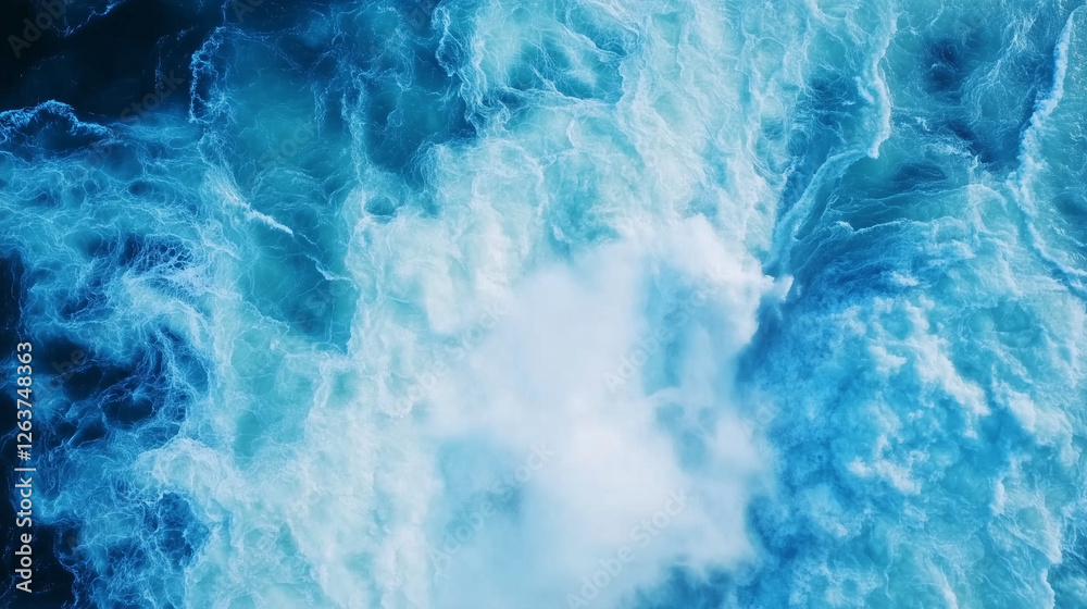 Fototapeta premium Experience the majesty of Niagara Falls from above with this 4k drone aerial video taken in Ontario, Canada. Stunning views of the falls, mist, and surrounding scenery captured on