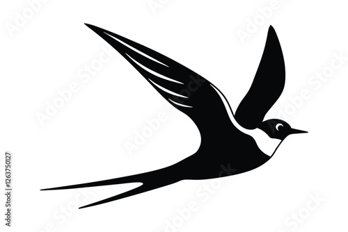 arctic tern vector icon.eps