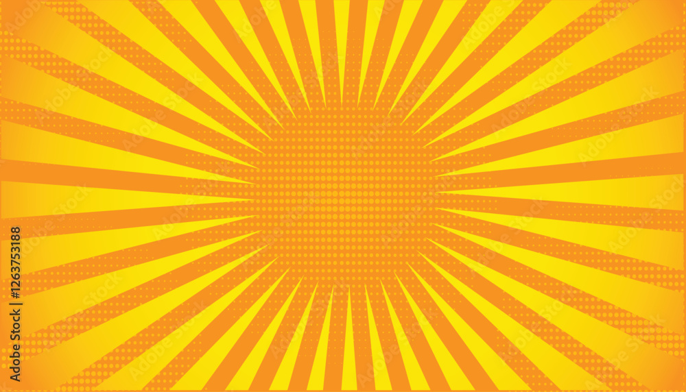 Fototapeta premium Orange Abstract Background Design