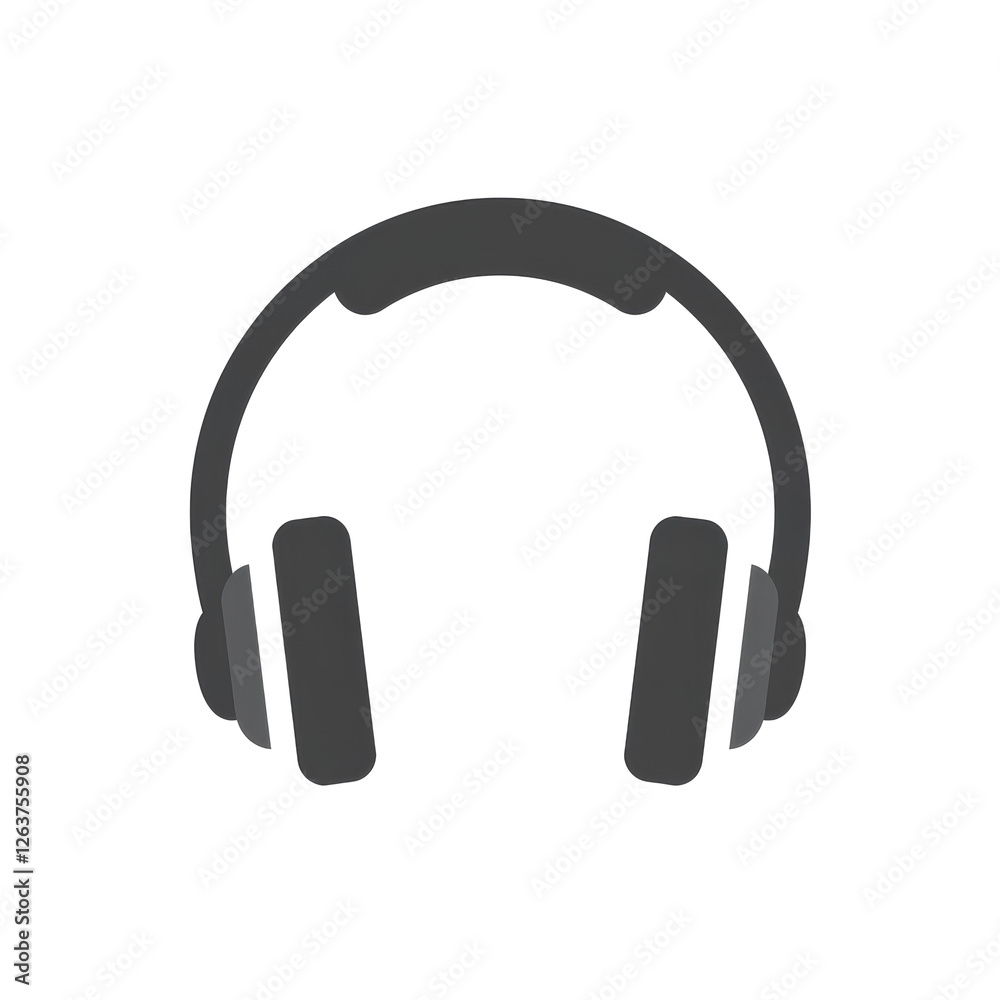 headphone icon isolated on transparent background, PNG, music symbol, listening to music, tech device, headset icon headphone icon isolated on transparent background, PNG, music symbol, listening to music, tech device, headset icon