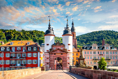 Alte Brücke, Altstadt, Heidelberg, Deutschland  photo