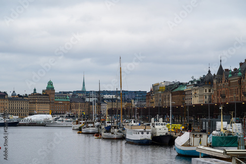 冬のストックホルム