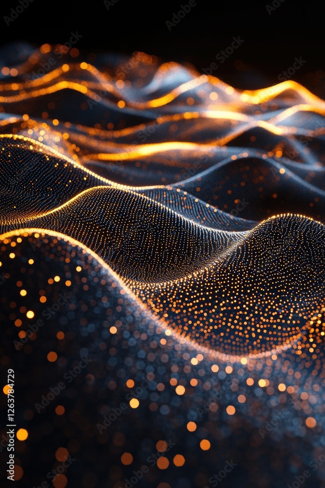 Digital Terrain Map with Sound Waves
