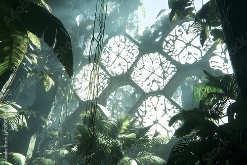 window in the forest