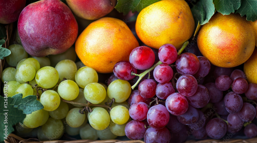 Fresh Harvest: A Delightful Array of Fruits and Summer Bounty Fresh Harvest: A Delightful Array of Fruits and Summer Bounty