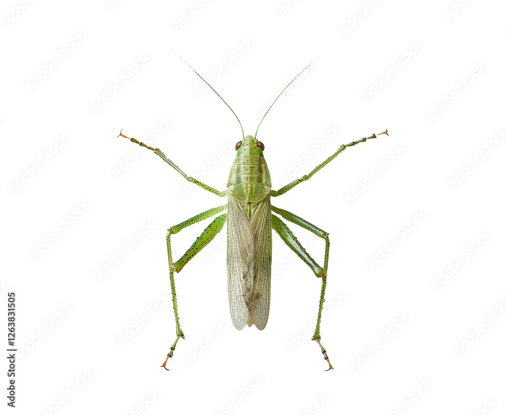 Grasshopper Isolated on Transparent Background Grasshopper Isolated on Transparent Background