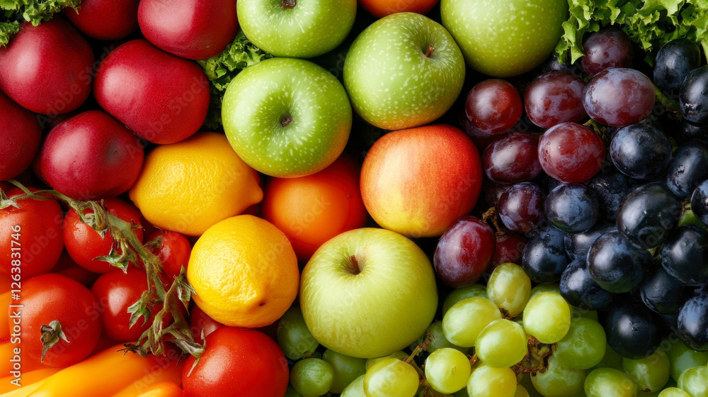 Healthy Fruits and Vegetables Mix for Wellness and Fresh Eating Healthy Fruits and Vegetables Mix for Wellness and Fresh Eating