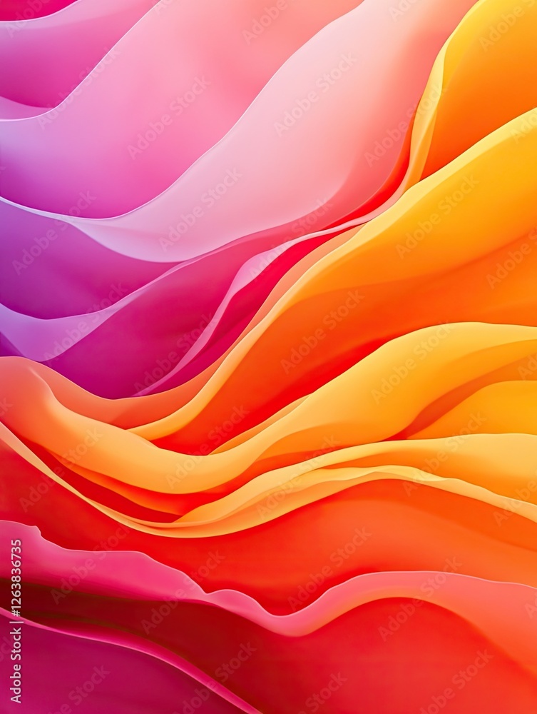 Abstract Colorful Waves Background Abstract Colorful Waves Background