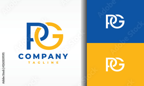 PG letter monogram logo