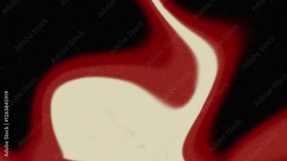 Liquid background abstract moving color red, maroon peach with grain