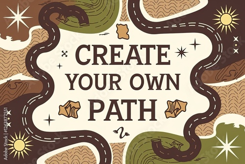 Retro Illustration of 