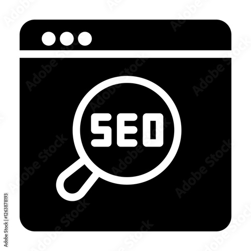 browser Solid icon
